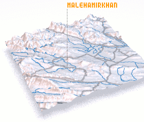 3d view of Maleh Amīrkhān