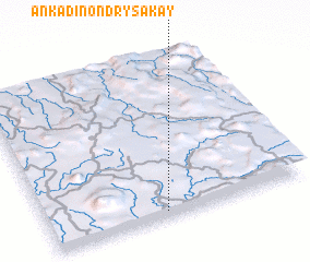 3d view of Ankadinondry-Sakay