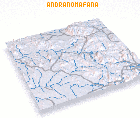 3d view of Andranomafana