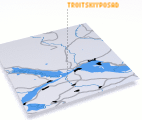 3d view of Troitskiy Posad