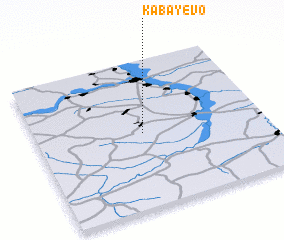 3d view of Kabayevo