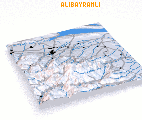 3d view of Əli Bayramlı