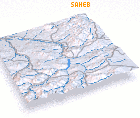 3d view of Şāḩeb