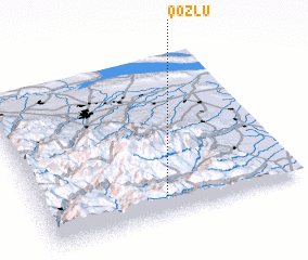 3d view of Qozlu