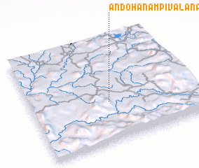 3d view of Andohanampivalanana