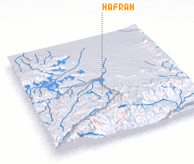 3d view of Ḩafrah