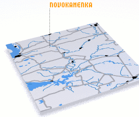 3d view of Novokamenka