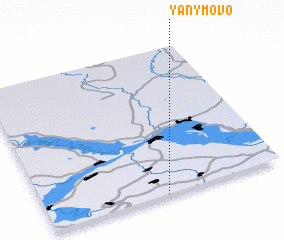 3d view of Yanymovo