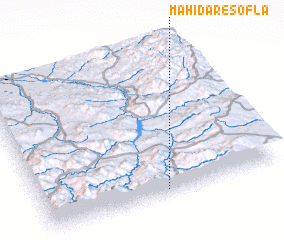 3d view of Māhīdar-e Soflá