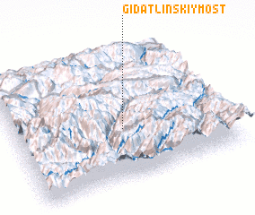 3d view of Gidatlinskiy Most