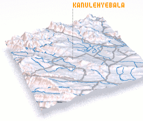 3d view of Kanūleh-ye Bālā