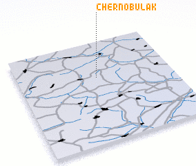 3d view of Chernobulak