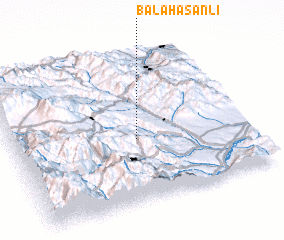 3d view of Bala Hǝsǝnli