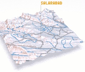 3d view of Sālārābād