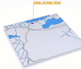 3d view of Shalash al Muḩ