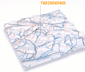 3d view of Tārzān-e Pā\