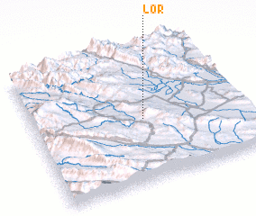 3d view of Lor