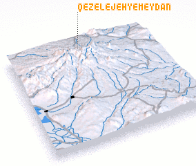 3d view of Qezelejeh-ye Meydān