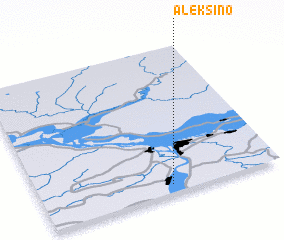 3d view of Aleksino