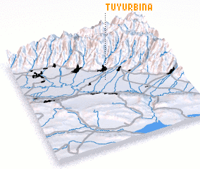 3d view of Tüyürbinǝ