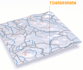 3d view of Tsiandrorana