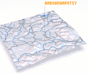 3d view of Amboanampotsy