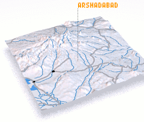 3d view of Arshadābād