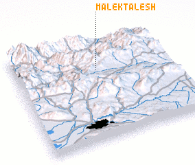 3d view of Malek Ţālesh