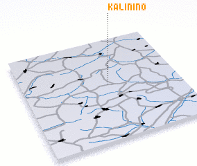 3d view of Kalinino