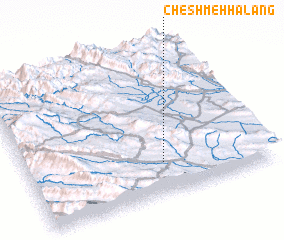 3d view of Cheshmeh Halang