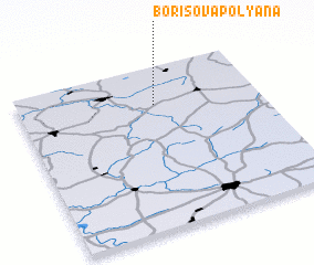 3d view of Borisova Polyana