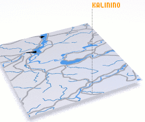 3d view of Kalinino