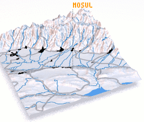 3d view of Mosul