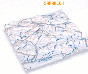 3d view of Sar Ābleh