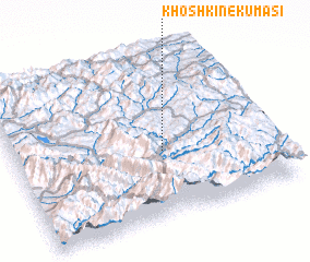 3d view of Khoshkīn-e Kūmāsī