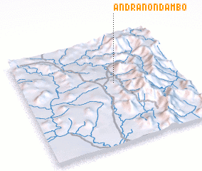 3d view of Andranondambo