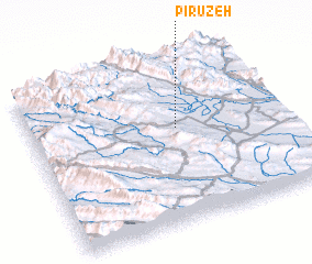 3d view of Pīrūzeh