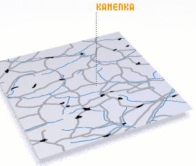 3d view of Kamenka