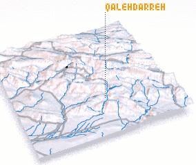 3d view of Qal‘eh Darreh