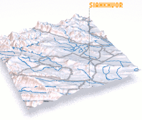 3d view of Sīāh Khvor