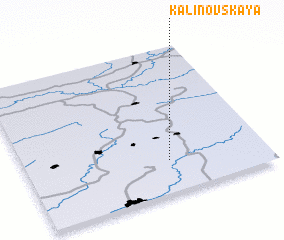 3d view of Kalinovskaya