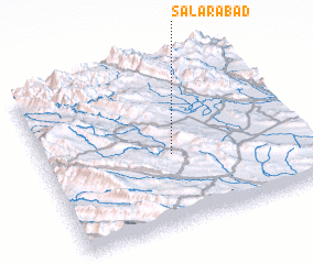 3d view of Sālārābād