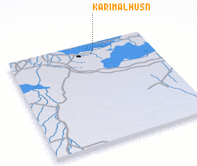3d view of Karīm al Ḩusn