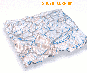 3d view of Sheykh Ebrāhīm