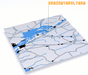 3d view of Krasnaya Polyana