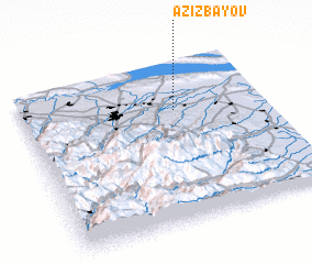 3d view of Əzizbǝyov