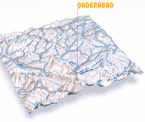 3d view of Qāderābād