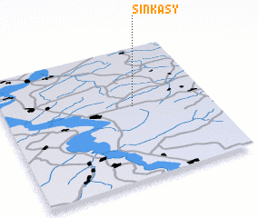 3d view of Sin\