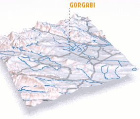 3d view of Gorg Ābī