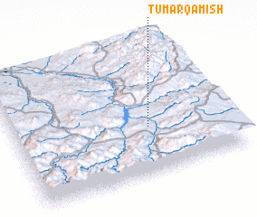 3d view of Ţūmār Qamīsh